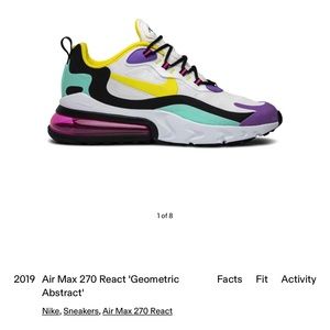 Air Max 270 React Geometric Abstract